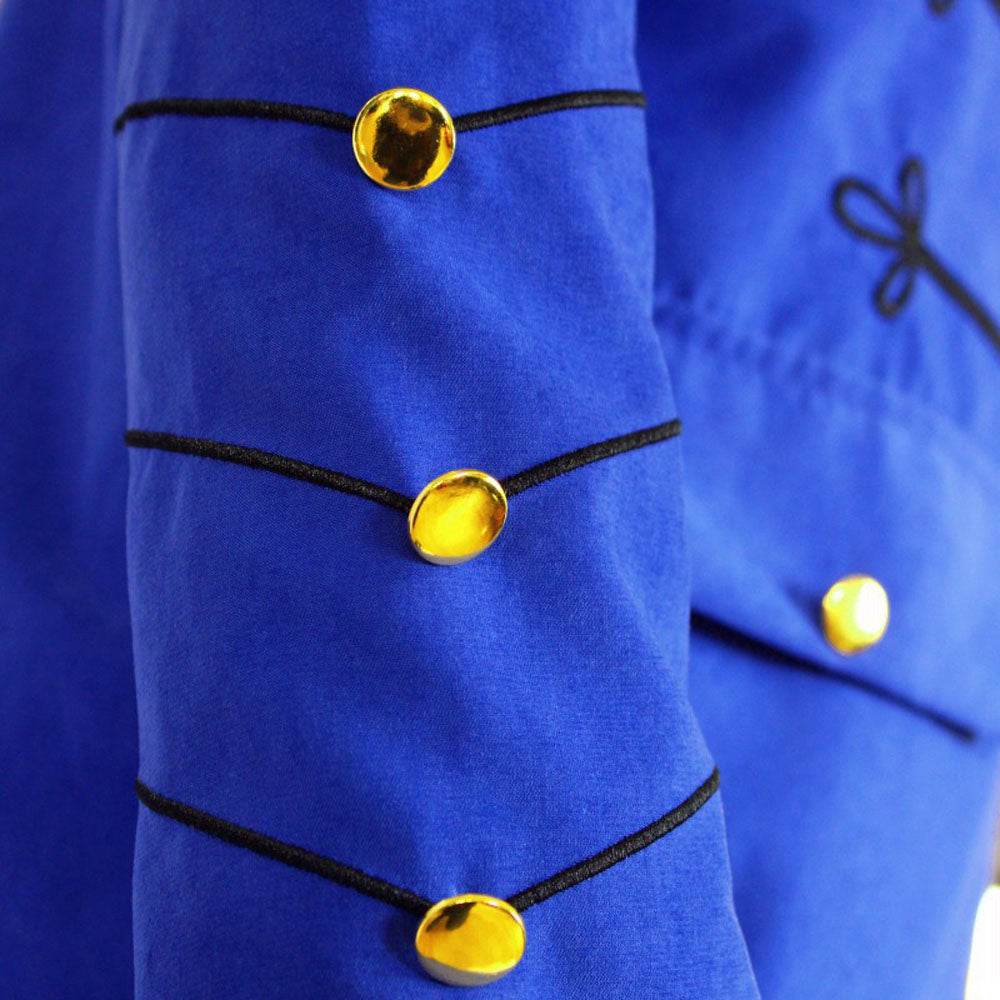 Men's Medieval Vintage Embroidered Button Jacket Outfits Carnival - zzcosplay
