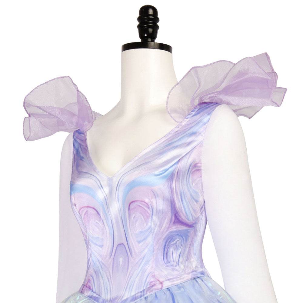 Wicked Glinda Women Blue Dress Outfit Carnival Halloween Cosplay Costume - zzcosplay