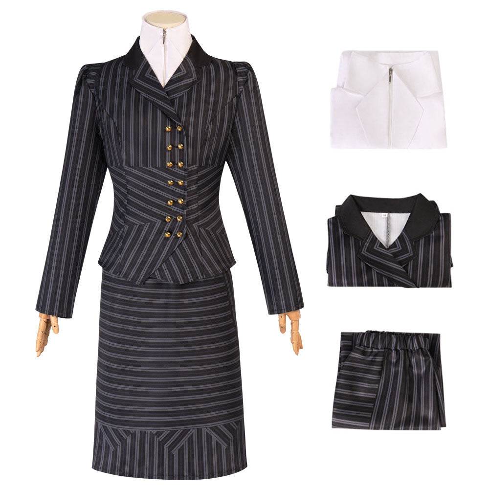 Wicked Elphaba School Uniform Outfit Carnival Halloween Cosplay Costume Set - zzcosplay