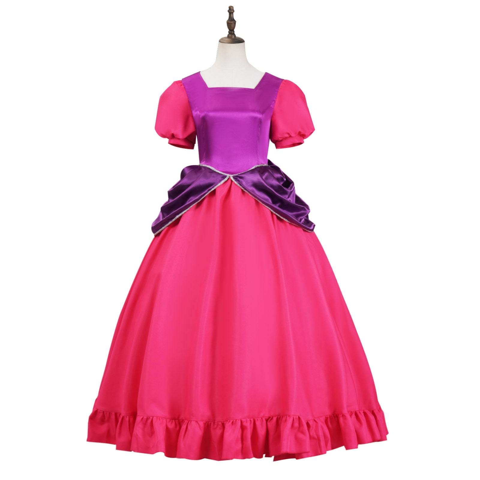 Cinderella cosplay costume elder and Second sister stage princess dress - zzcosplay
