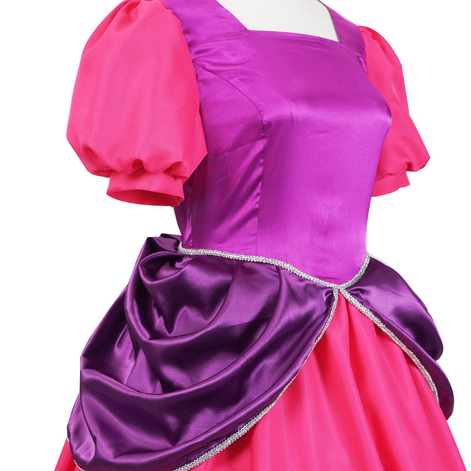 Cinderella cosplay costume elder and Second sister stage princess dress - zzcosplay