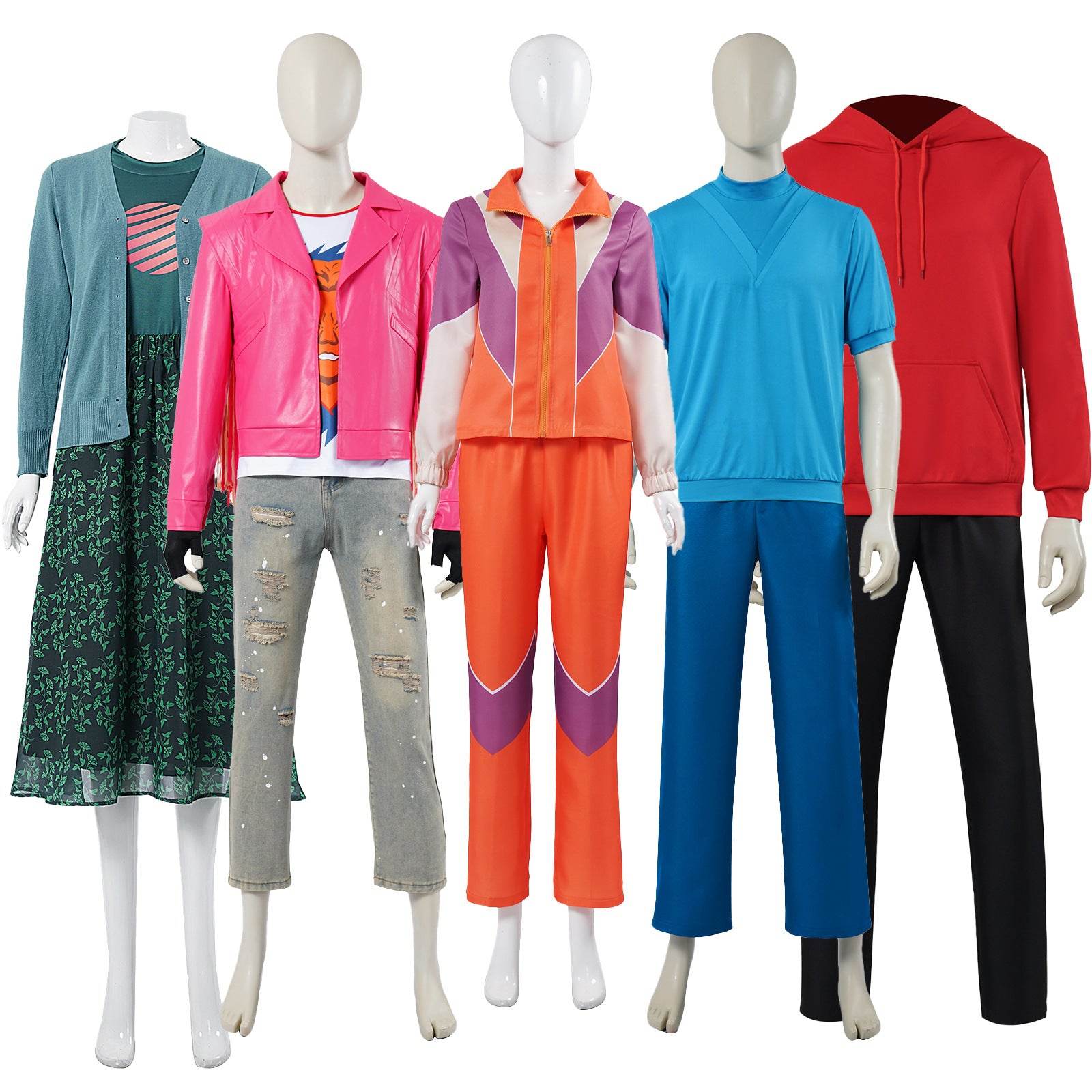 Minecraft Steve Natalie Henry Garrett Dawn Costume Halloween - zzcosplay