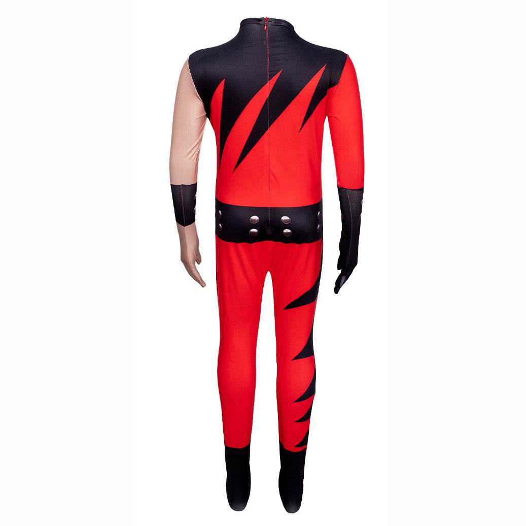 WWE wrestler Kane jumpsuit Cosplay Costume For Kids - zzcosplay
