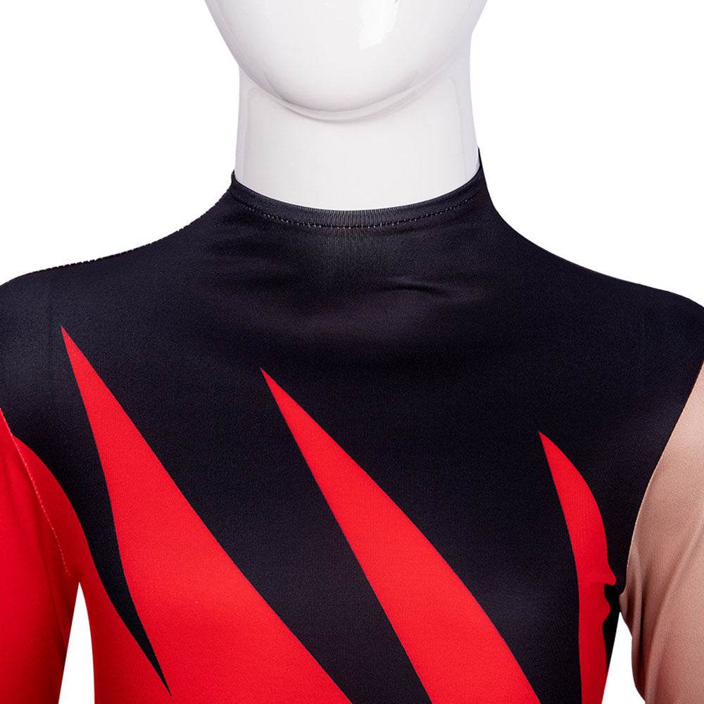 WWE wrestler Kane jumpsuit Cosplay Costume For Kids - zzcosplay