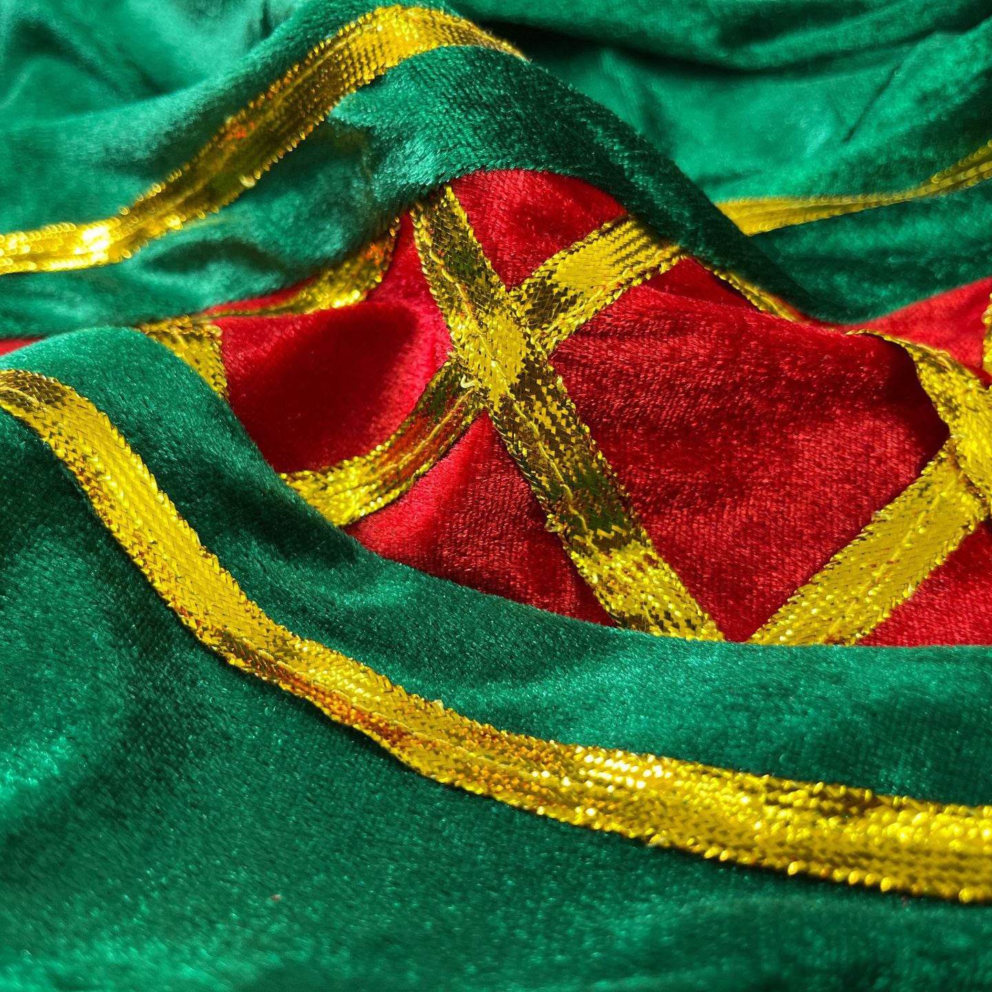 Green Christmas Party dress Costume adult couple stage costume - zzcosplay