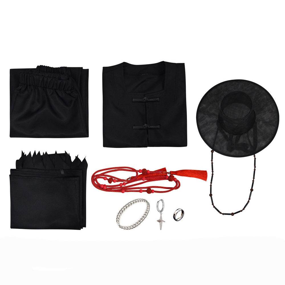 Kpop Demon Hunters Jinu Costume Cosplay Outfit Hat For Adult Man Halloween - zzcosplay