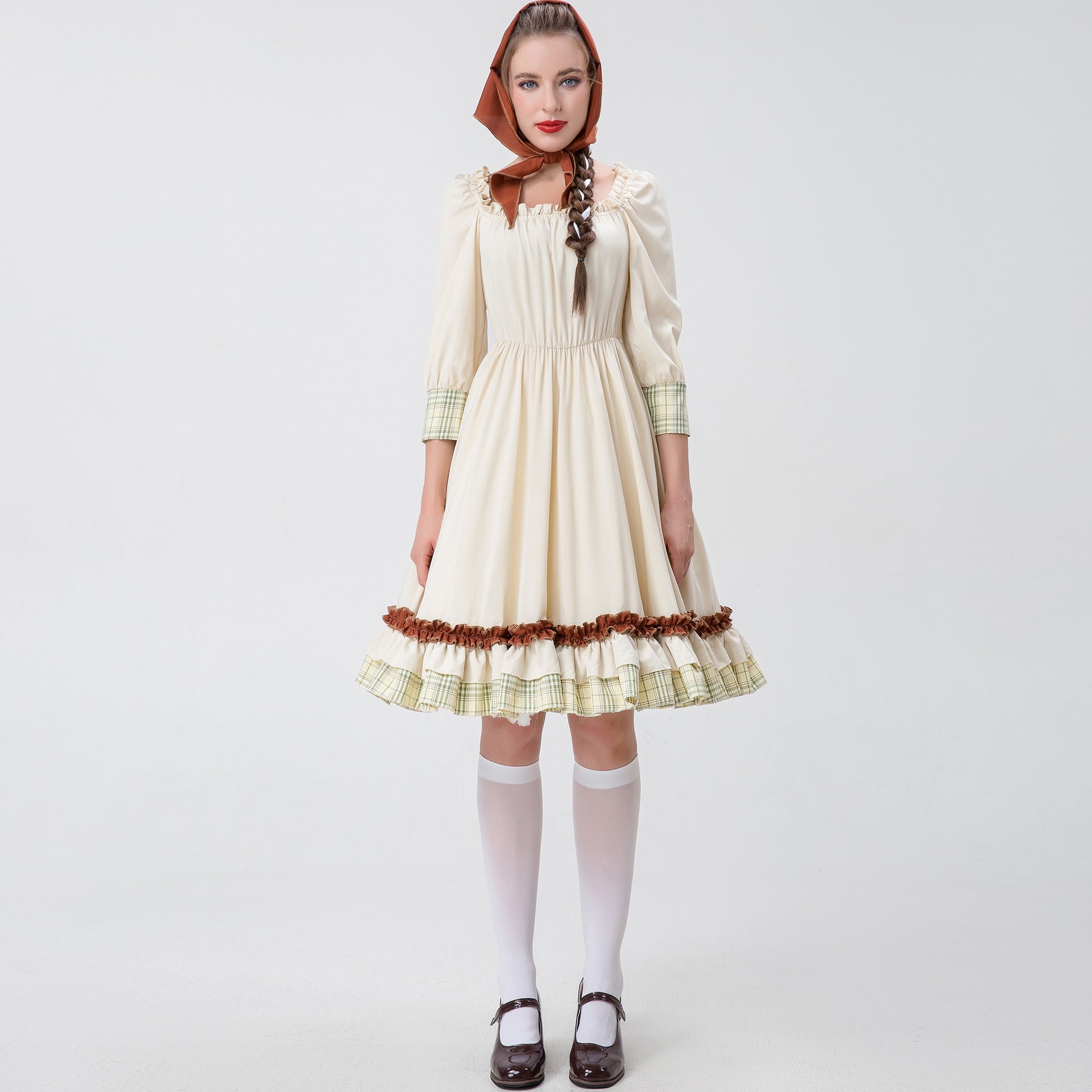 Little Red Riding Hood Halloween Dress Costume Maid Stage Suit - ZZCOSPLAY