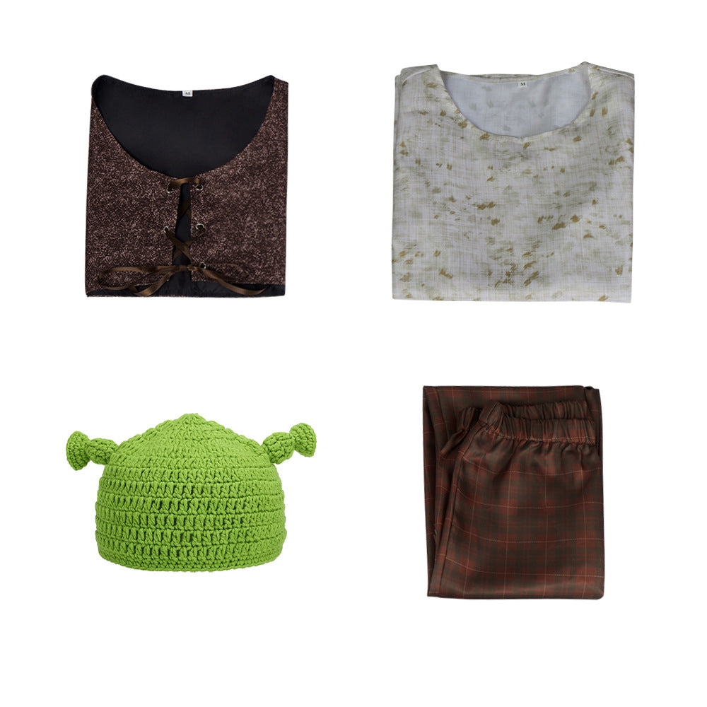 Shrek Halloween Anime Costume with Green - ZZCOSPLAY