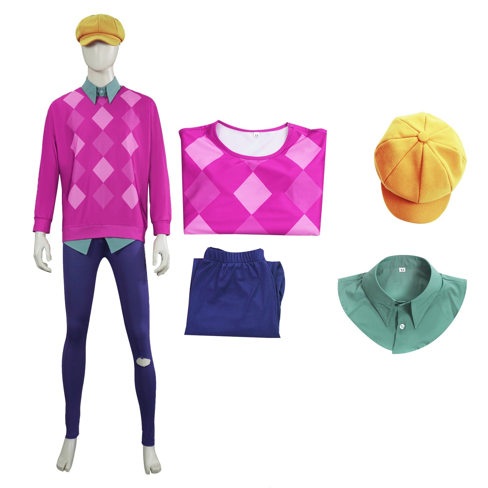 KPop Demon Hunters Baby Saja Soda Boy Group Song Costume For Men - ZZCOSPLAY