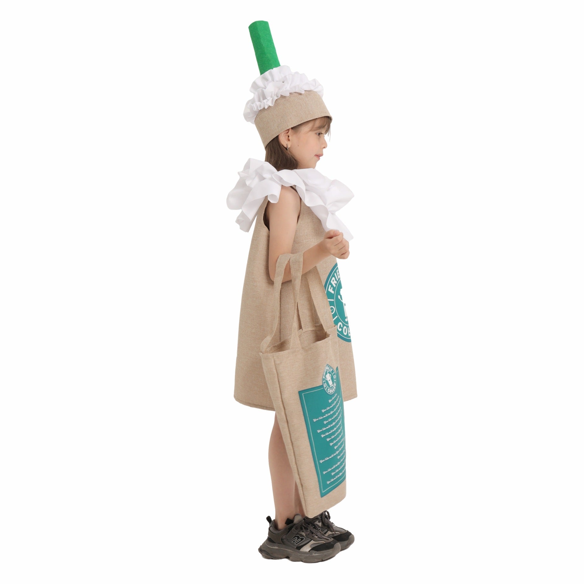 Frappuccino Coffee Costume - Kids - ZZCOSPLAY