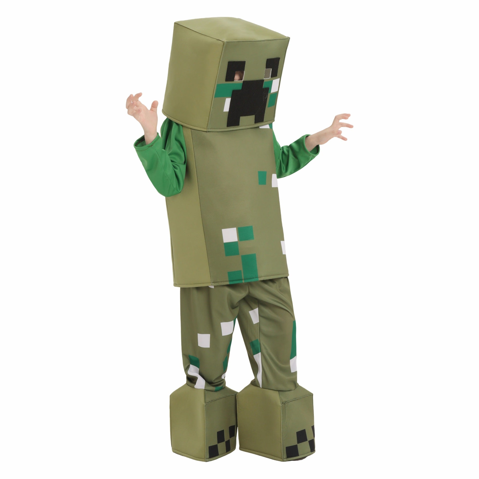 Disguise Kids Boys' Minecraft Creeper Classic Costume Halloween - ZZCOSPLAY