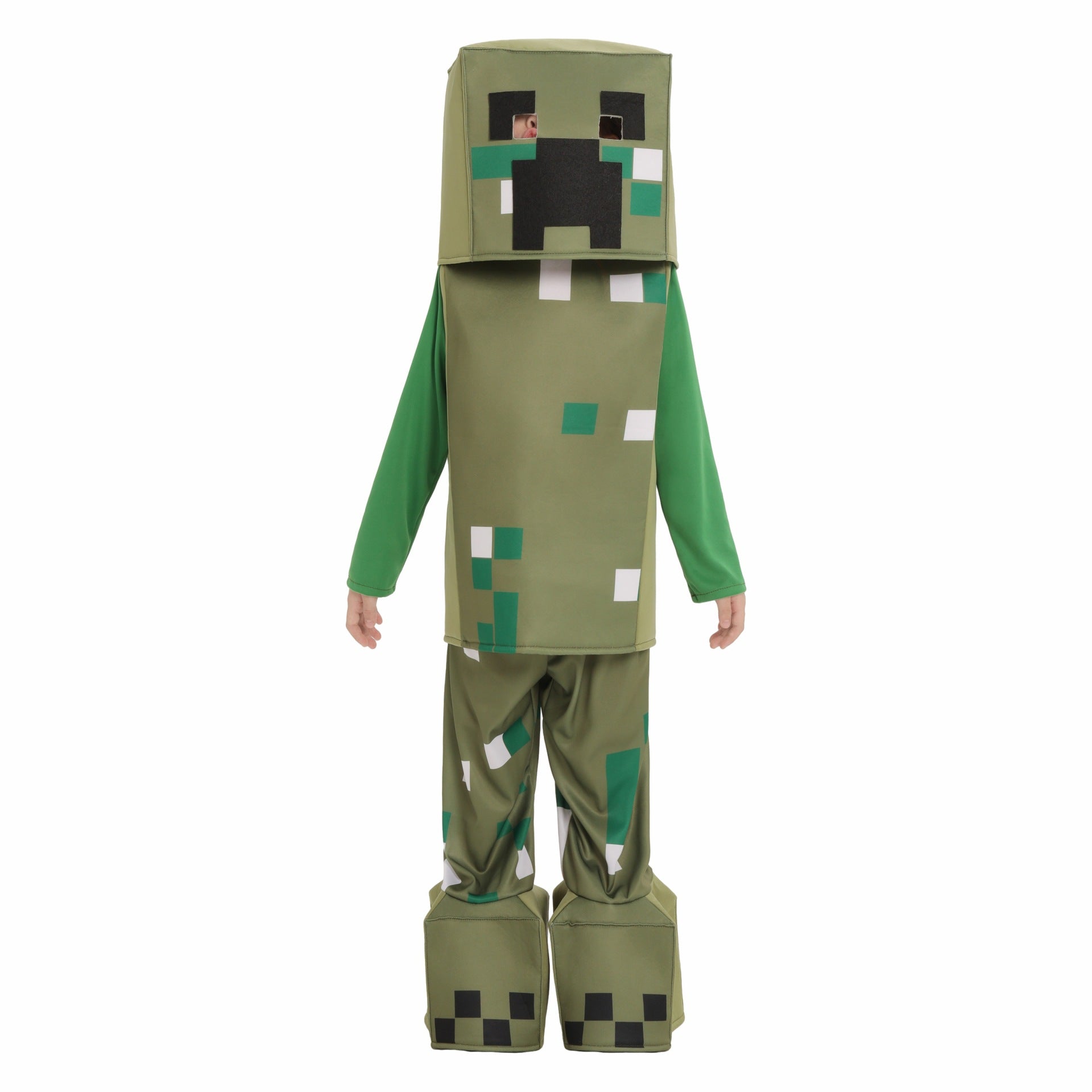 Disguise Kids Boys' Minecraft Creeper Classic Costume Halloween - ZZCOSPLAY