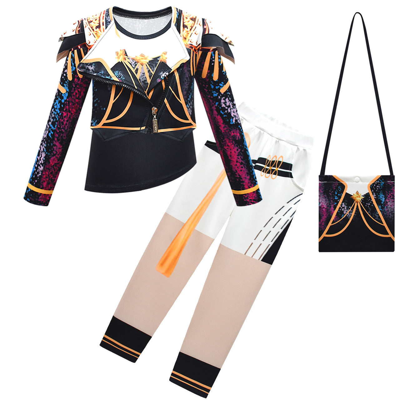 Kids Mira Zoey Rumi Pajamas Kpop Demons Hunters Cosplay For Girls - ZZCOSPLAY