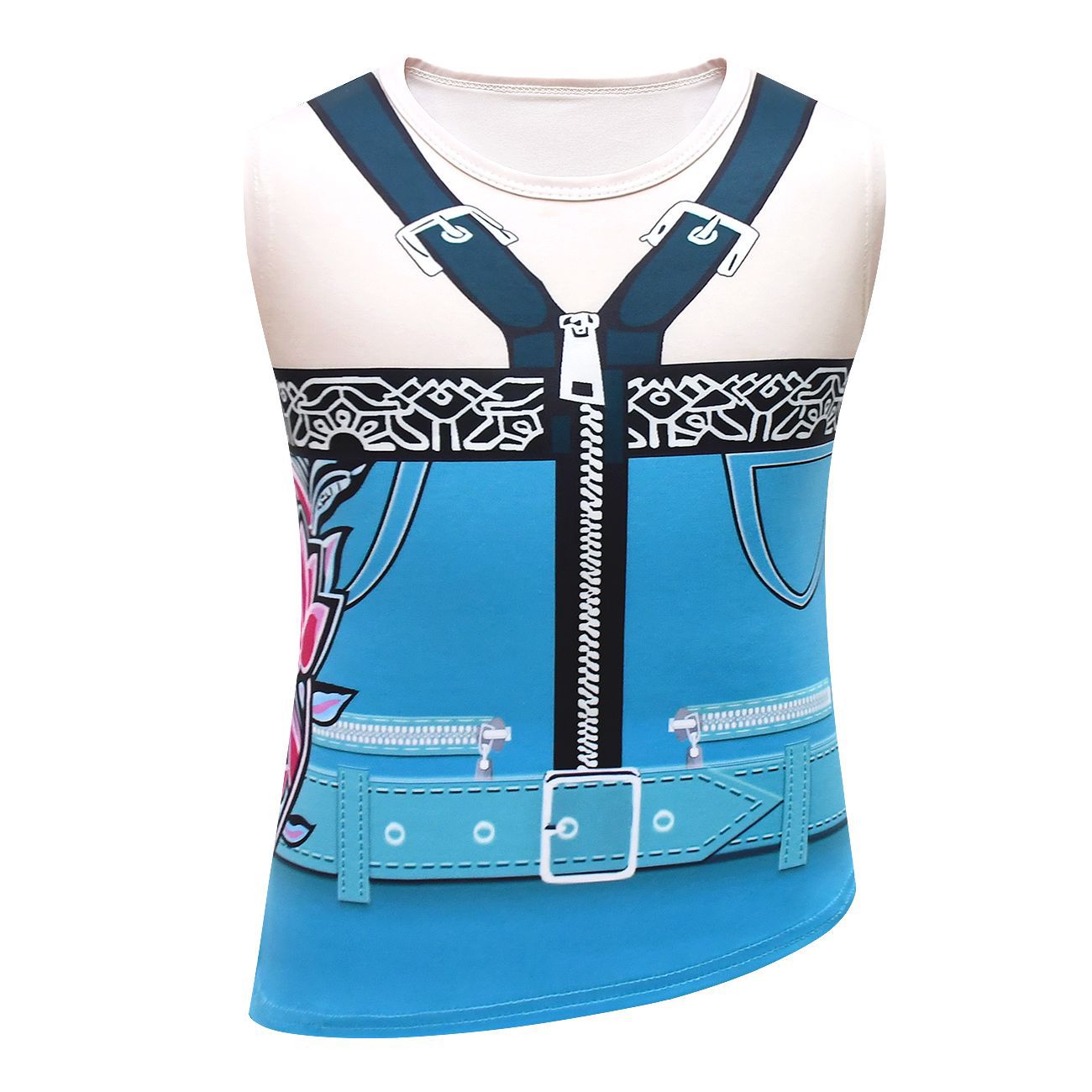 Kids KPop Demon Hunters Costume Girls Zoey Cosplay Fancy Dress Outfits - ZZCOSPLAY