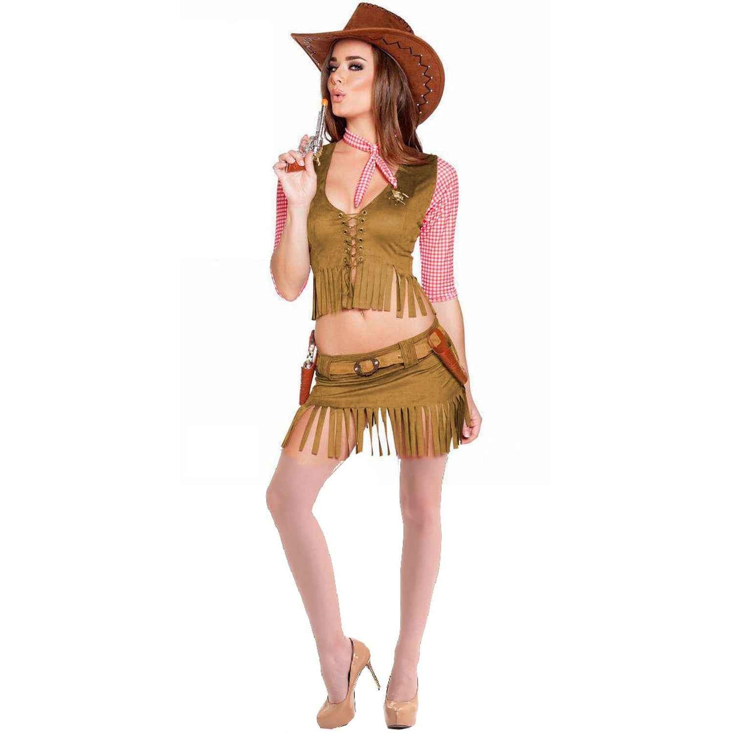 Western Cowgirl Costume Halloween