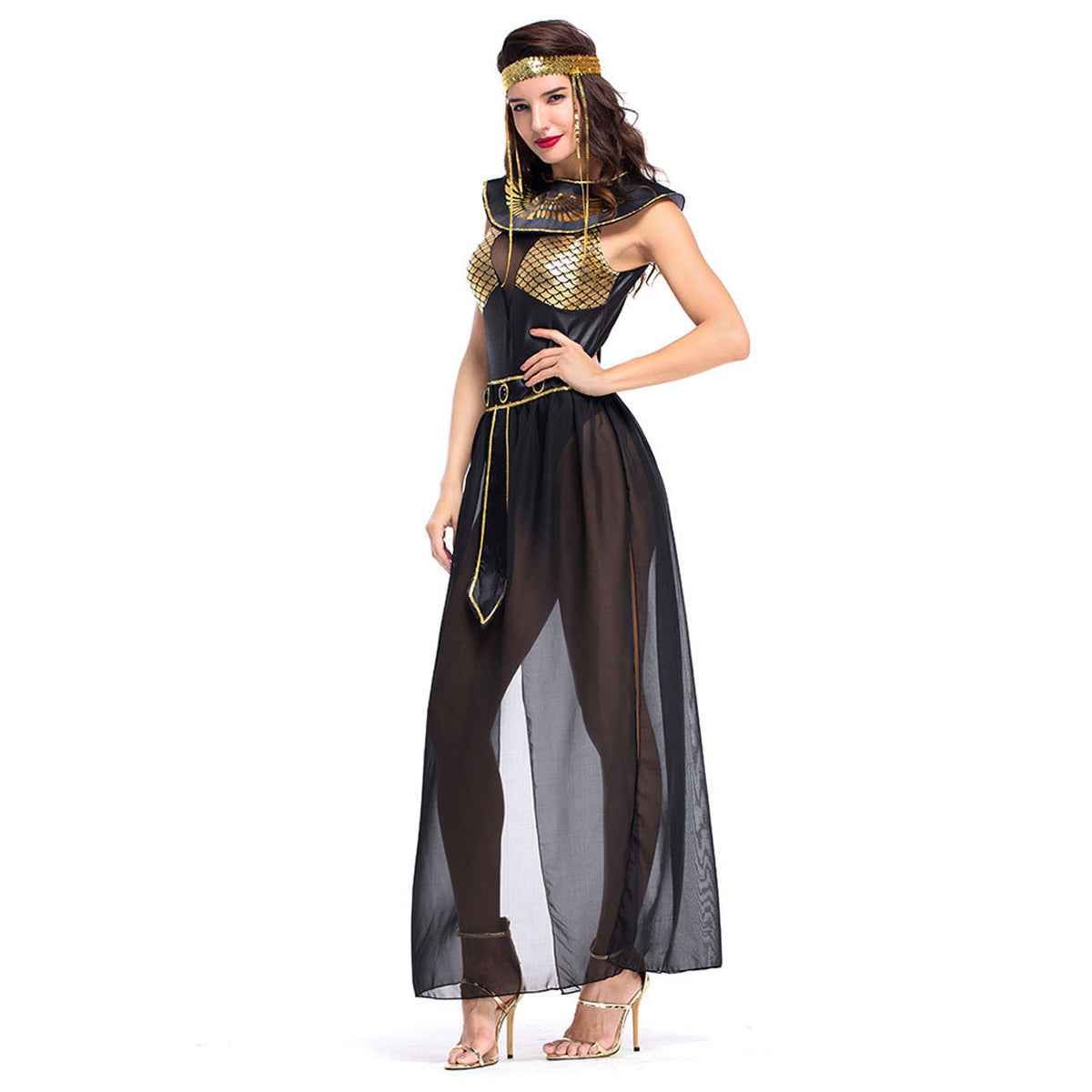 Pharaoh Costume Cleopatra Cosplay Halloween