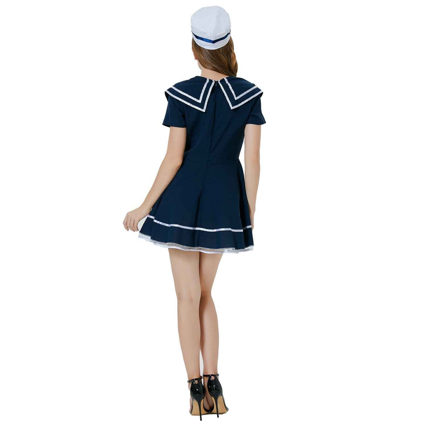 Pin Up Sailor Women Captain Costume