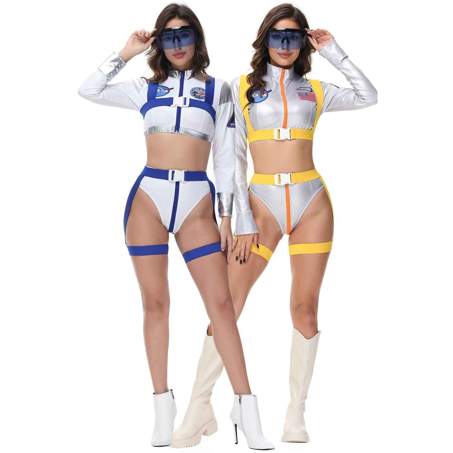 Three-point Astronaut Character Costumes For Women