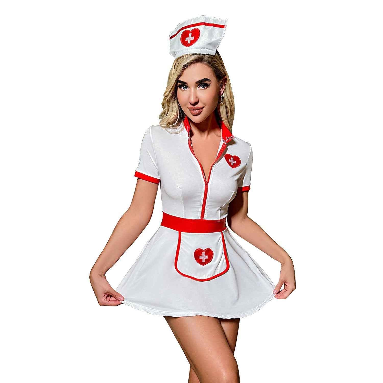 Emergency Room Nurse Halloween Costume Unifrom Dress