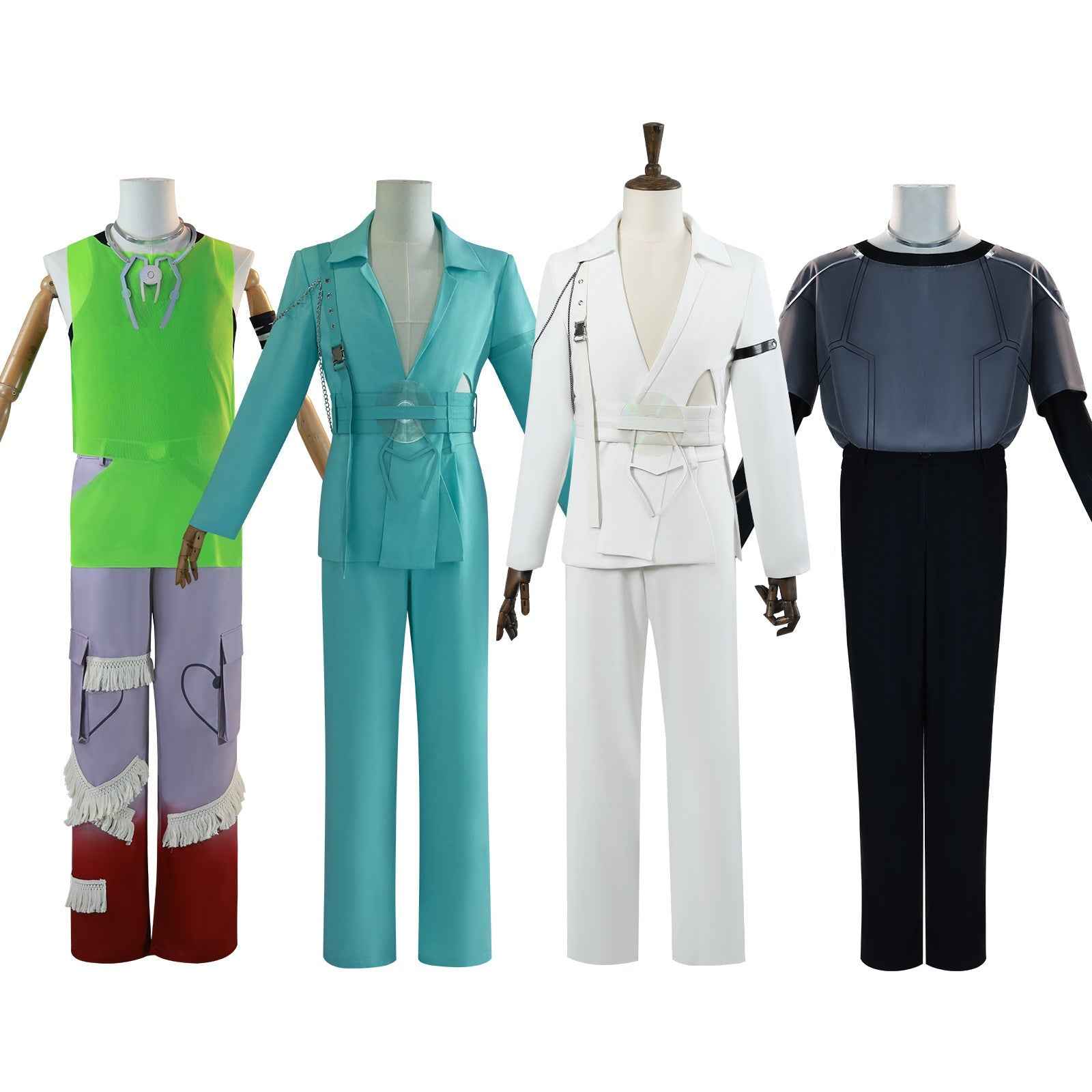 Alien Stage R7 Luka Blink Gone Costume Halloween Party