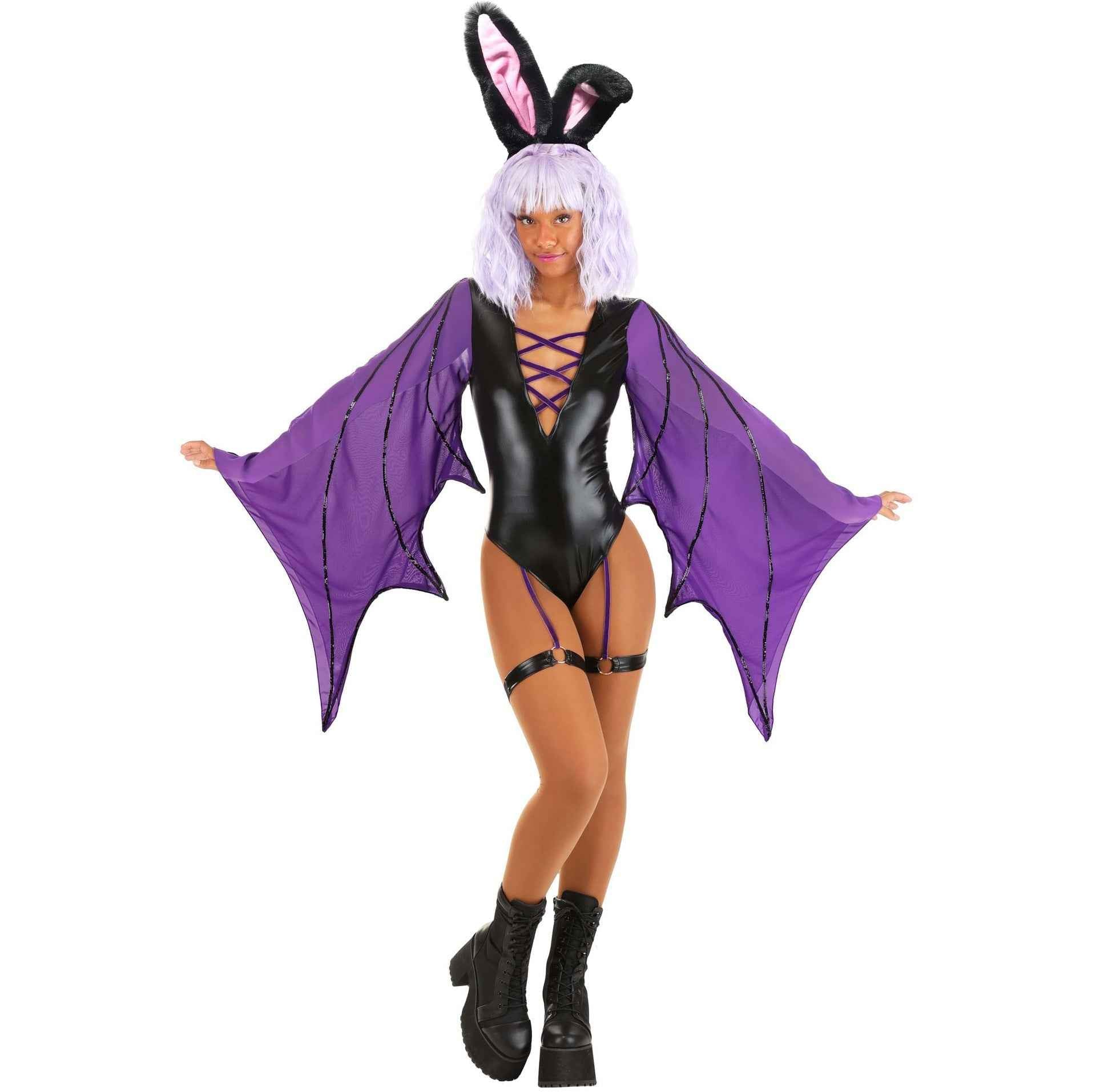 Bat Bunny Playboy Costume Halloween Easter Cosplay