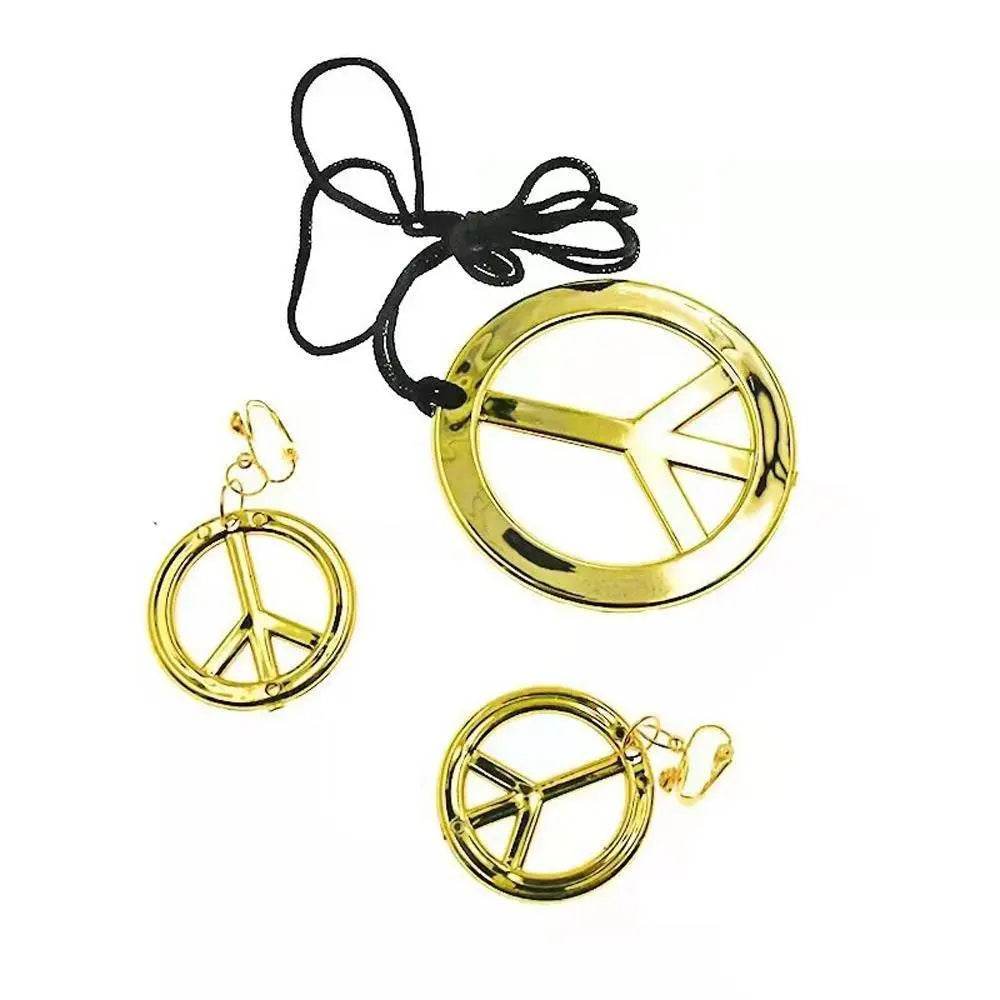 Adult Peace and Love Hippie Costume Party Halloween Women's Tassel - zzcosplay