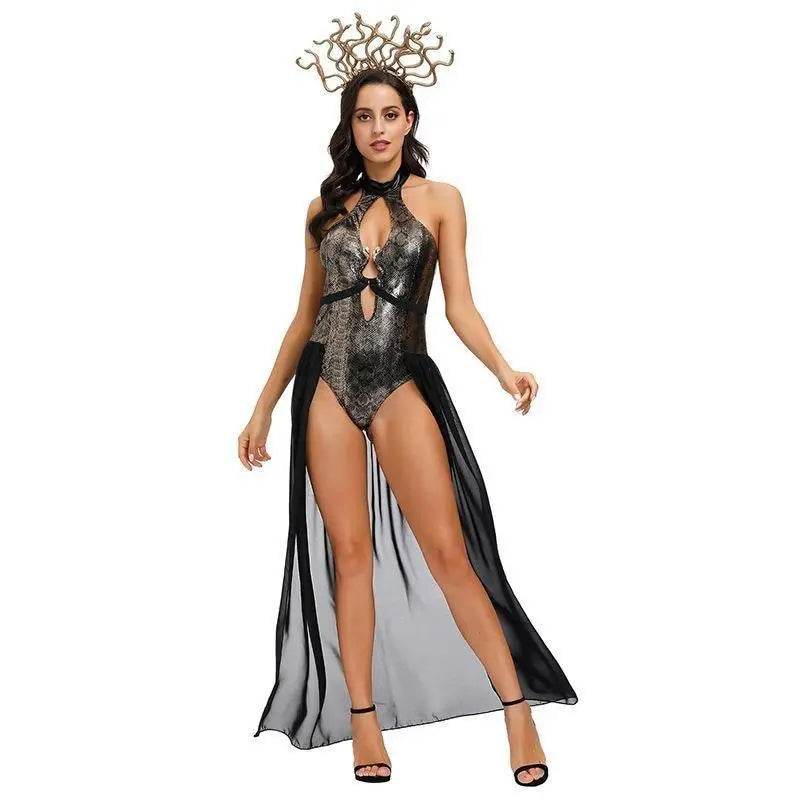 Ancient Greek Goddess Medusa Halloween costume - zzcosplay