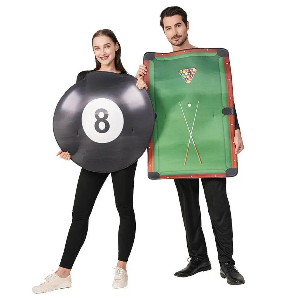 Billiards Set Adult Funny Costumes Cosplay Party Carnival - zzcosplay