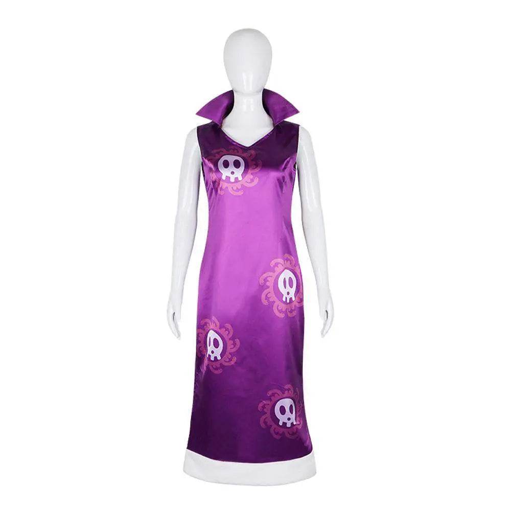 Boa Hancock Cosplay Costume One Piece Anime Outfits Halloween Carnival Dresses for Women - zzcosplay