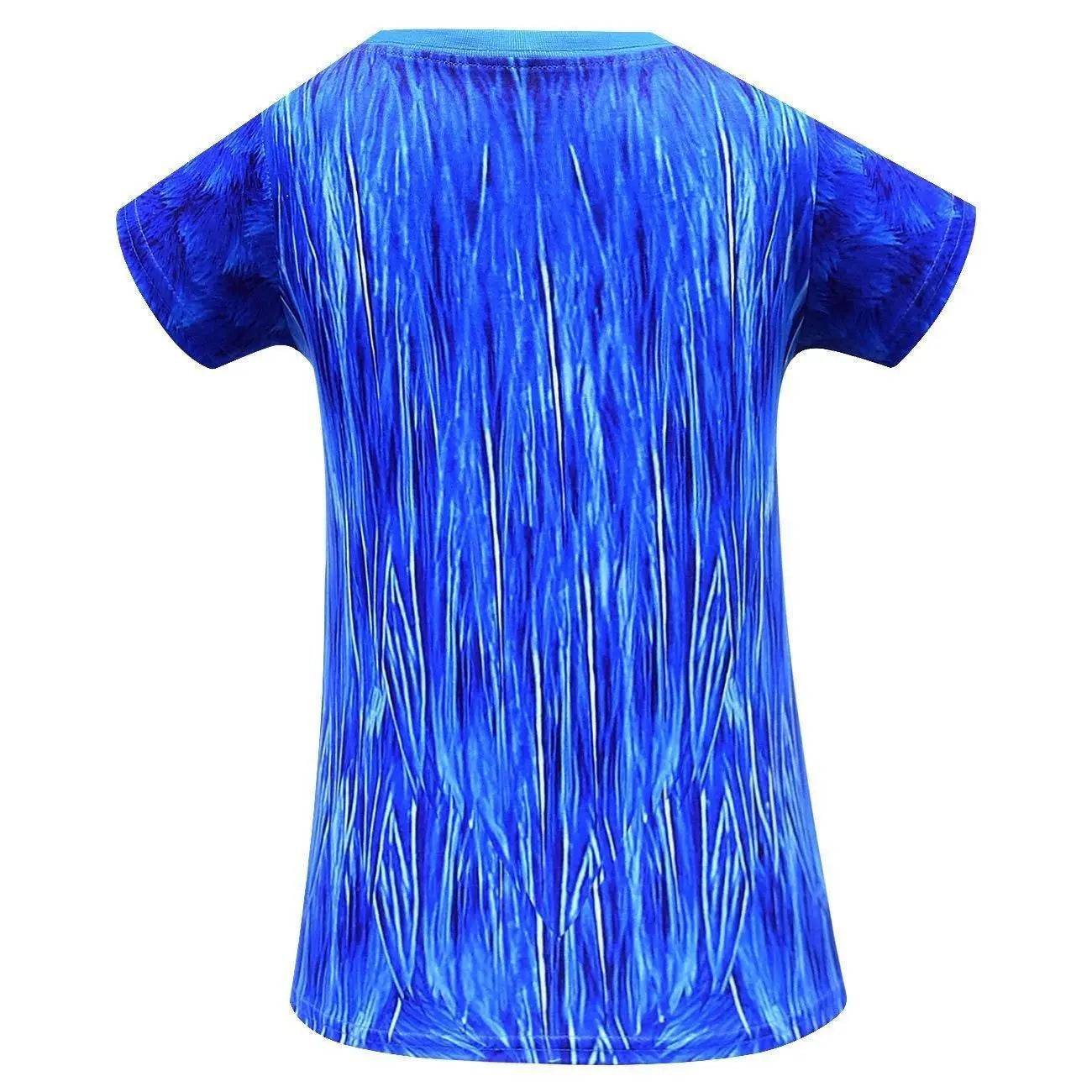 Boys Sonic the Hedgehog Print Costume Short sleeve Pants Suit - zzcosplay