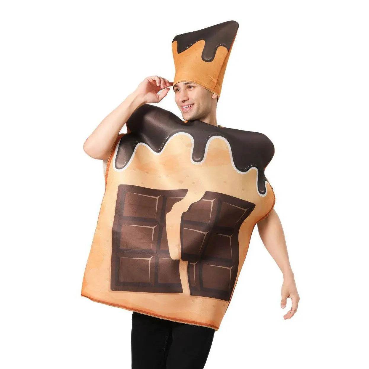 Chocolate Bread Halloween Costume Outfits Party Carnival Cosplay - zzcosplay
