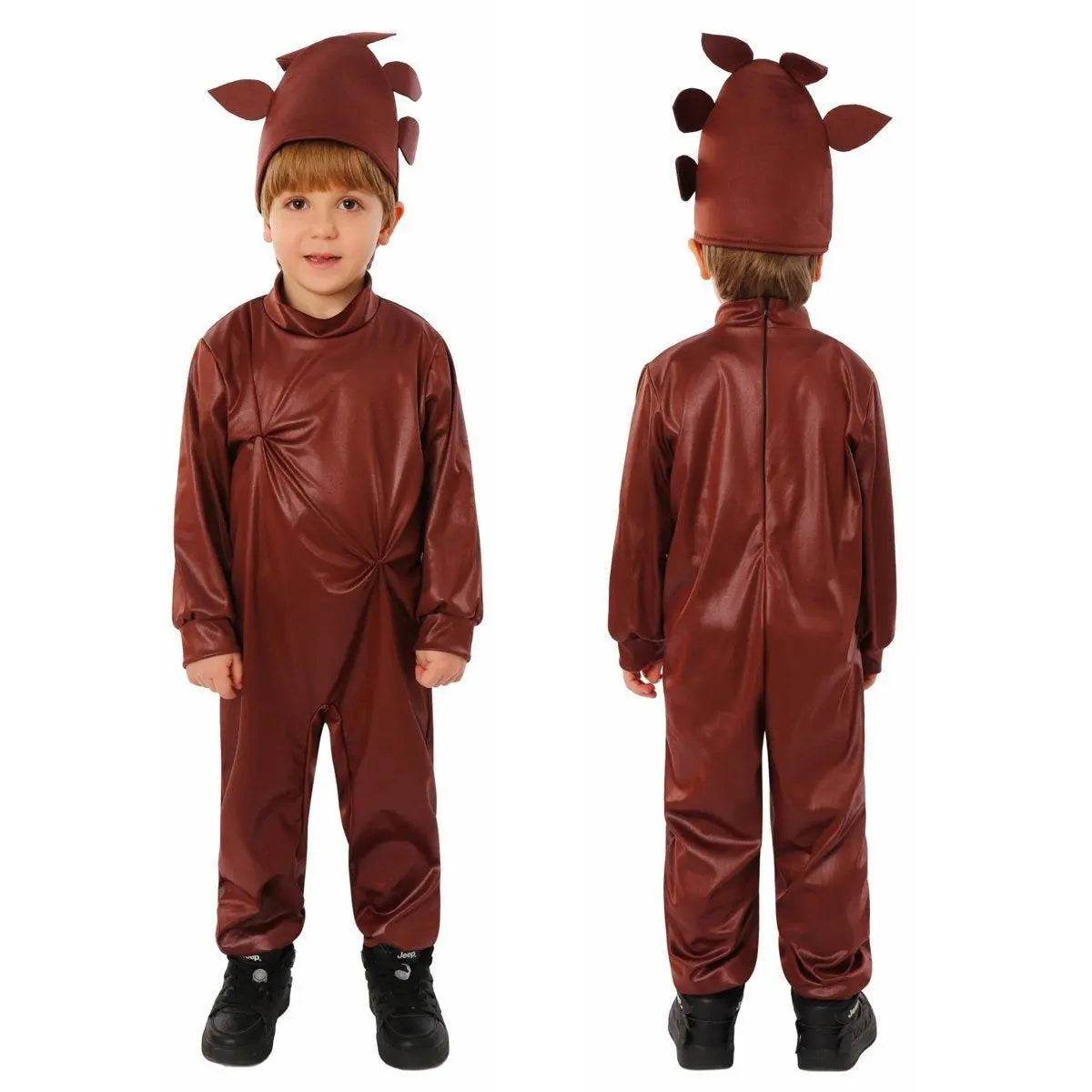 Chocolate Sauce Kids Funny Stage Performance Cosplay Costumes Halloween - zzcosplay