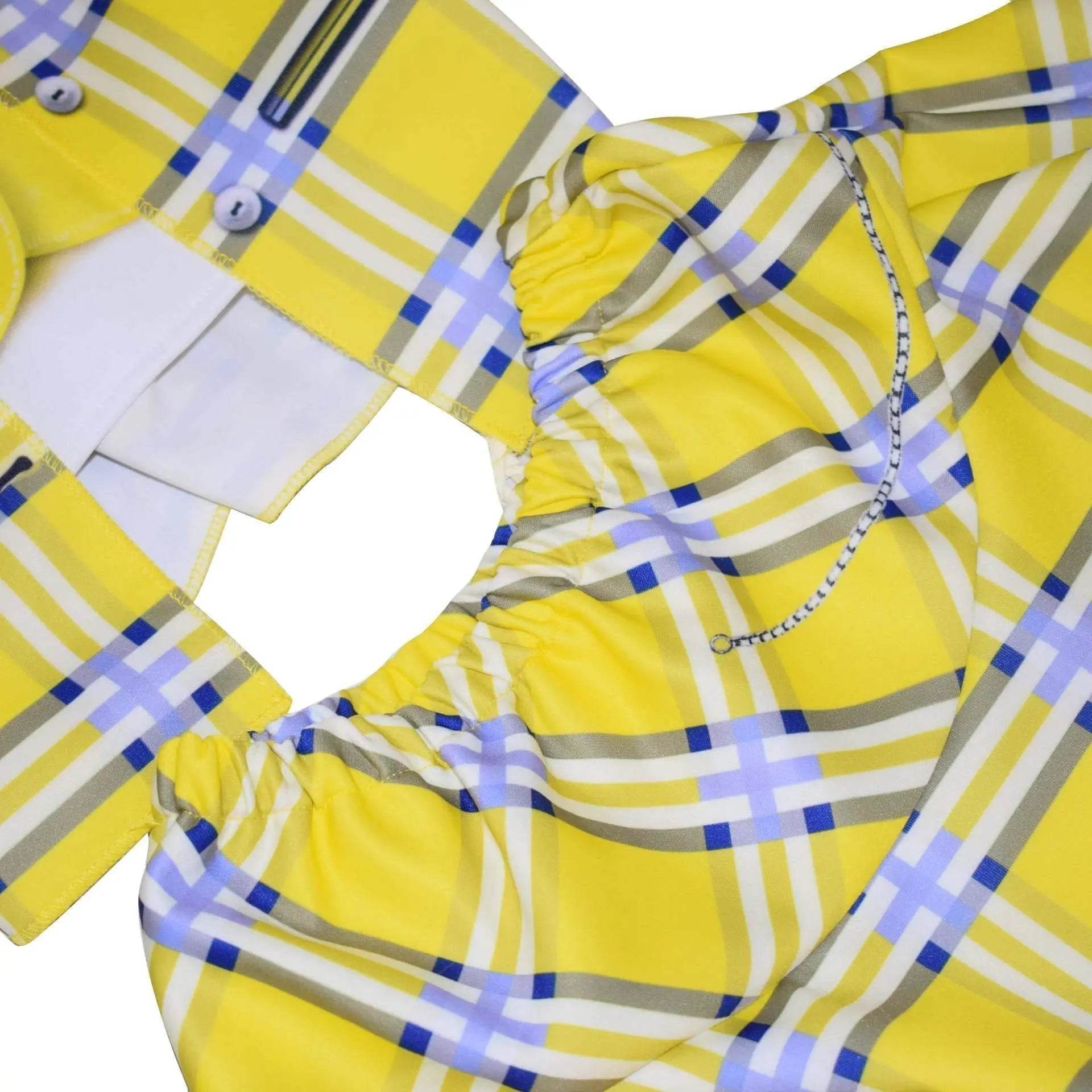 Clueless Cher Horowitz Girl Cosplay Costume School Uniform Suit Fancy Dress Halloween Outfit - zzcosplay