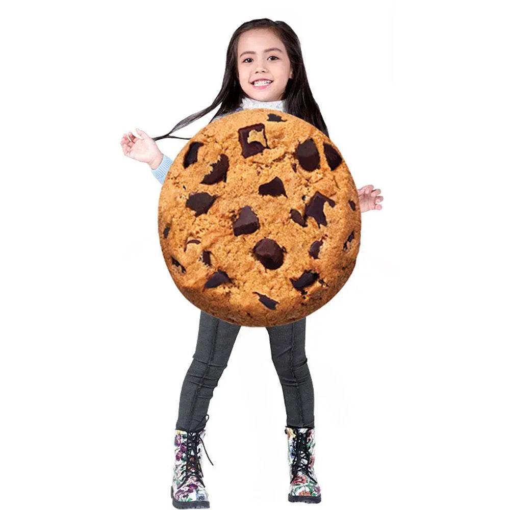 Cookie Cosplay Costumes Family Role-playing Parent-child Outfit Halloween Dress for Adult Kids - zzcosplay