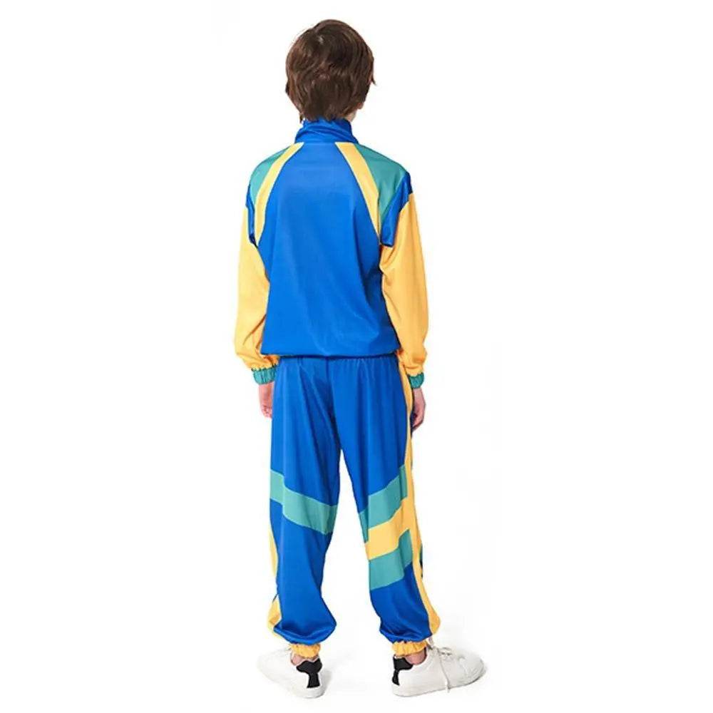 Disco 80S Costume Outfits Dance Set Hip Hop Modern Jazz Team Performance Kids - zzcosplay