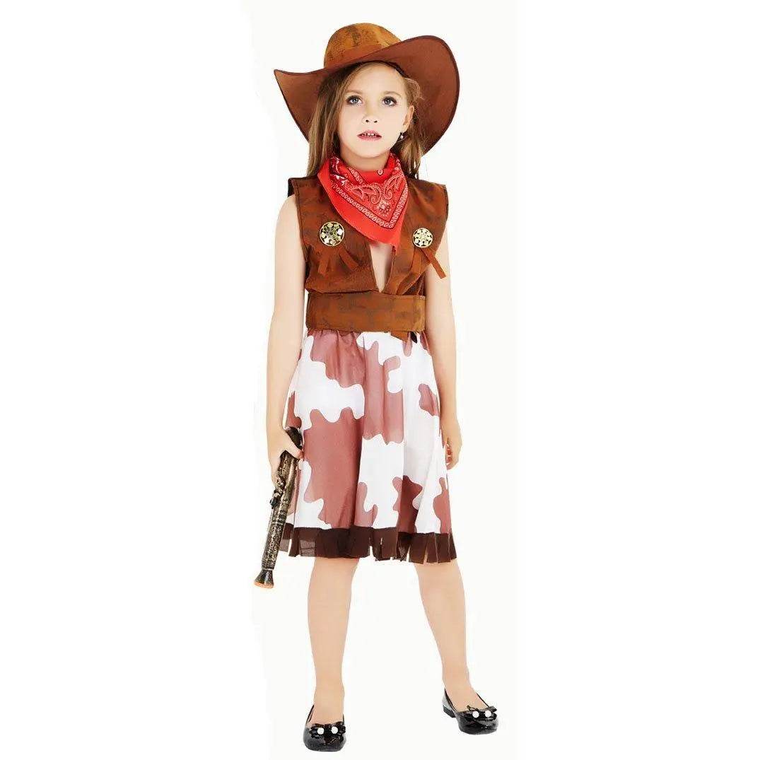 Family Matching West Cowboy Costumes outfit classic wild fancy dress western - zzcosplay