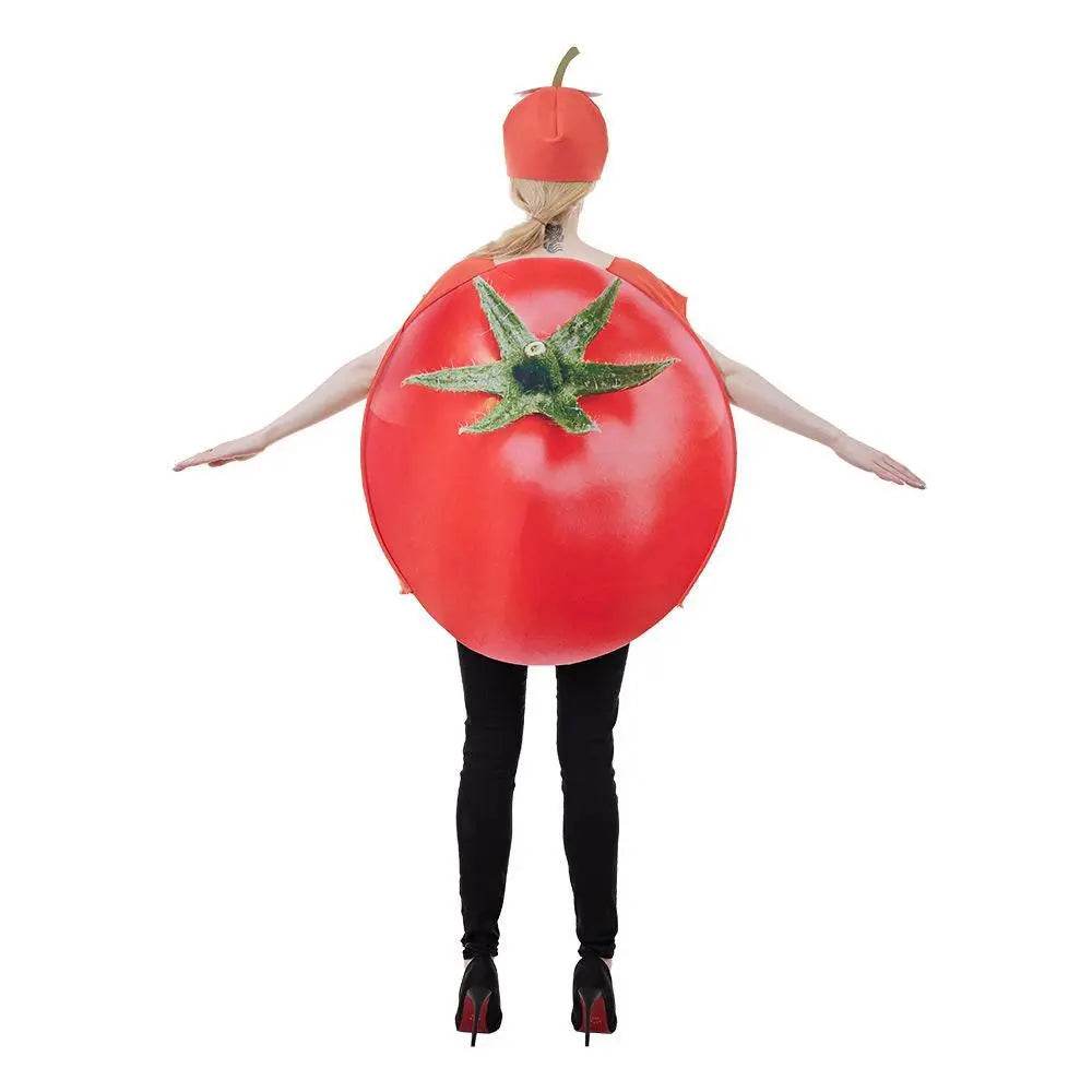 Fruit Sliced Vegetable Tomato women Halloween carnival costume for Adult - zzcosplay