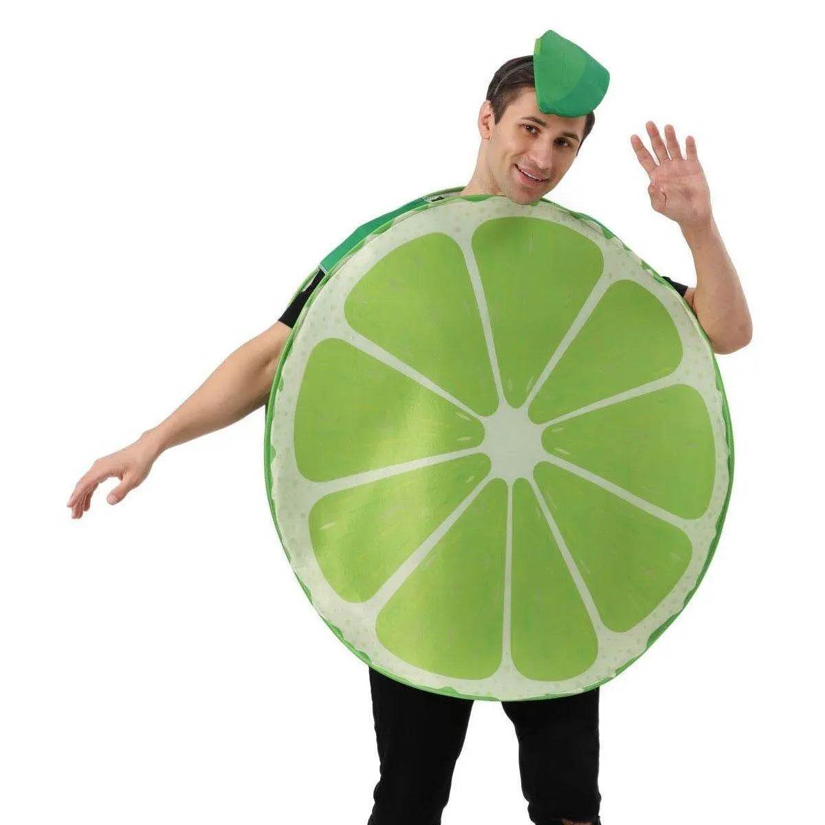 Fruit lime Halloween Costume Outfits Party Carnival Cosplay - zzcosplay