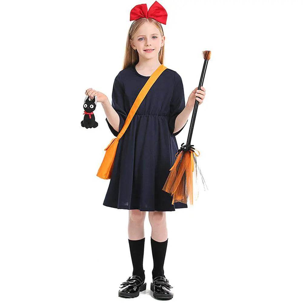 Girls Little witch's delivery service Kiki Suit Cosplay Costumes - zzcosplay