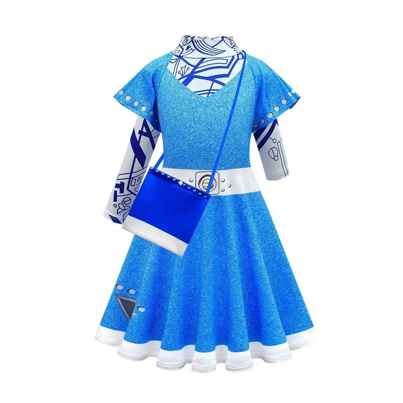 Girls' Zombies High School 3 Cosplay Costumes Halloween Outfit Dress For Kids - zzcosplay