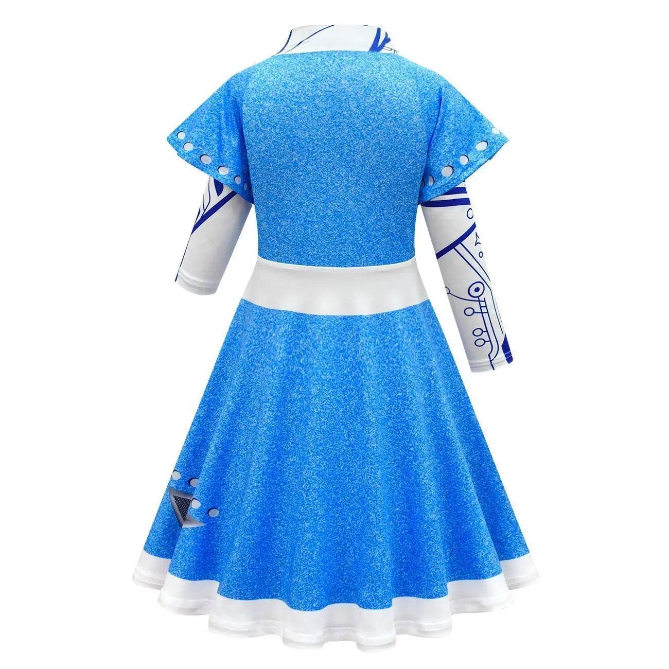 Girls' Zombies High School 3 Cosplay Costumes Halloween Outfit Dress For Kids - zzcosplay