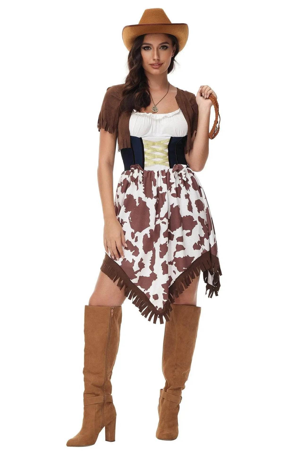 Halloween cosplay Adult retro 70s disco Hippie Fancy Dress Costume - zzcosplay