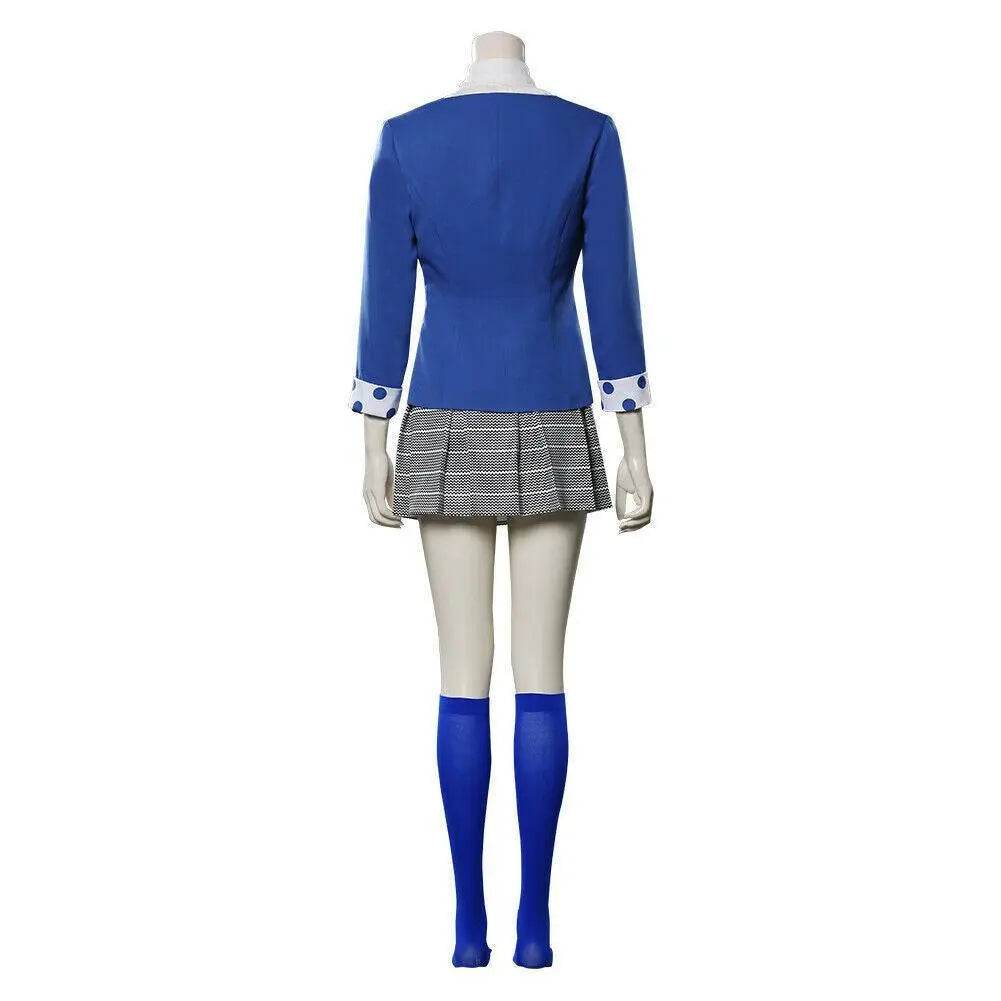 Heathers Veronica Sawyer Costume The Musical Halloween Carnival Cosplay Uniform Skirt Outfits Dress for Women - zzcosplay