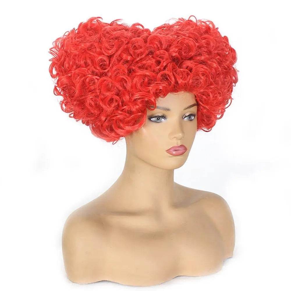 Hocus Pocus Cosplay Winifred Movie Wig Red Queen Costume Wigs for Adult - zzcosplay