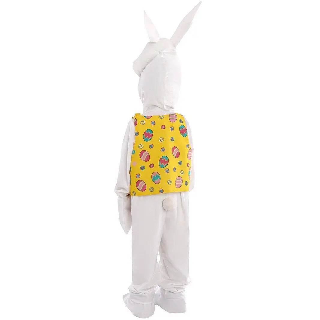 Kids Children White Rabbit Bunny Carrot Party Cosplay Halloween Easter Costume - zzcosplay