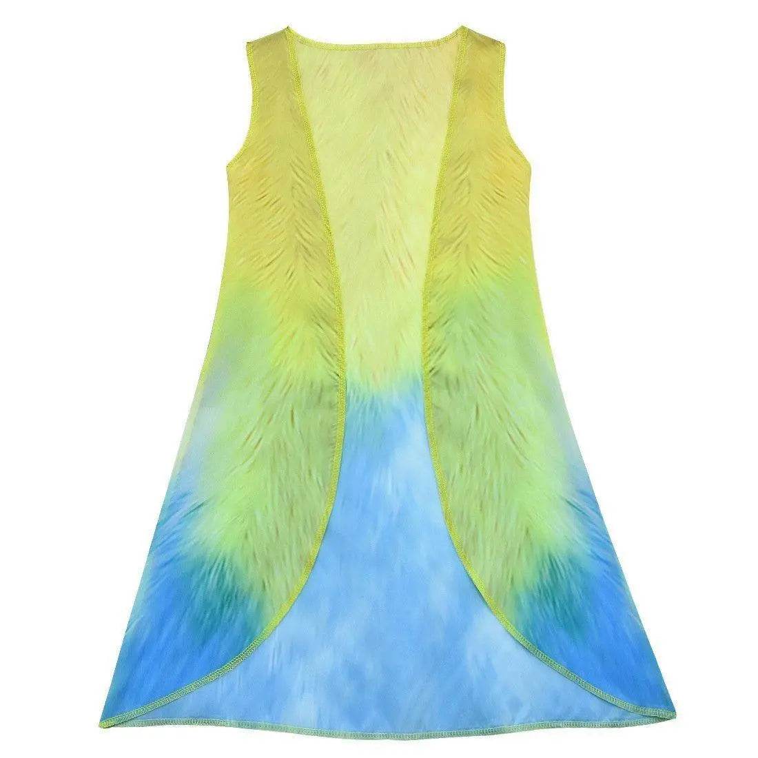 Kids Girl Trolls 2 World Tour Queen Poppy Costume Jumpsuit With Vest Wig - zzcosplay