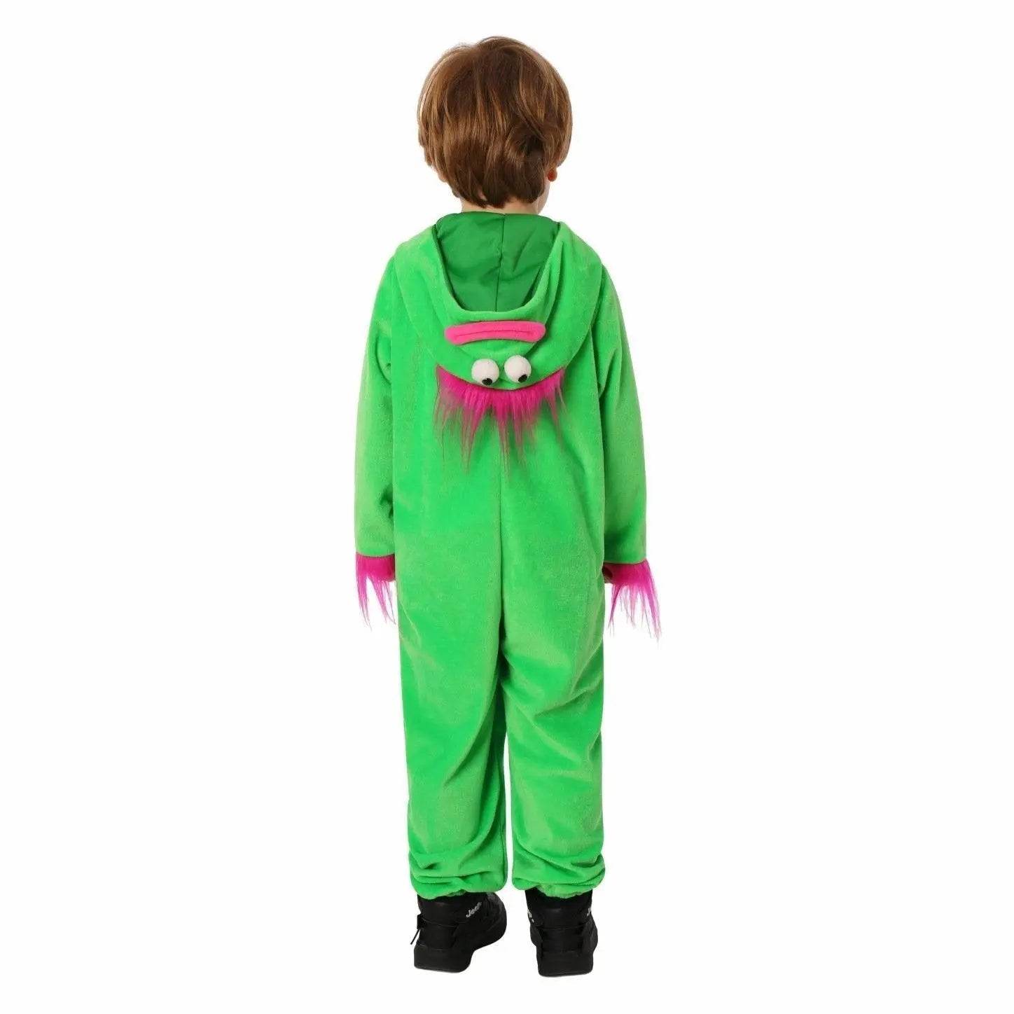 Kids Green Ugly Doll Jumpsuit Party Cosplay Costumes Halloween - zzcosplay
