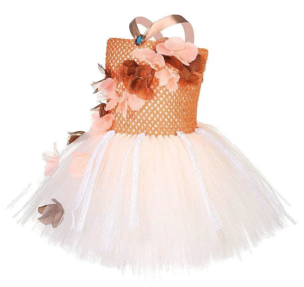 Moana Cosplay Costume Tutu Dress for Baby Girls - zzcosplay