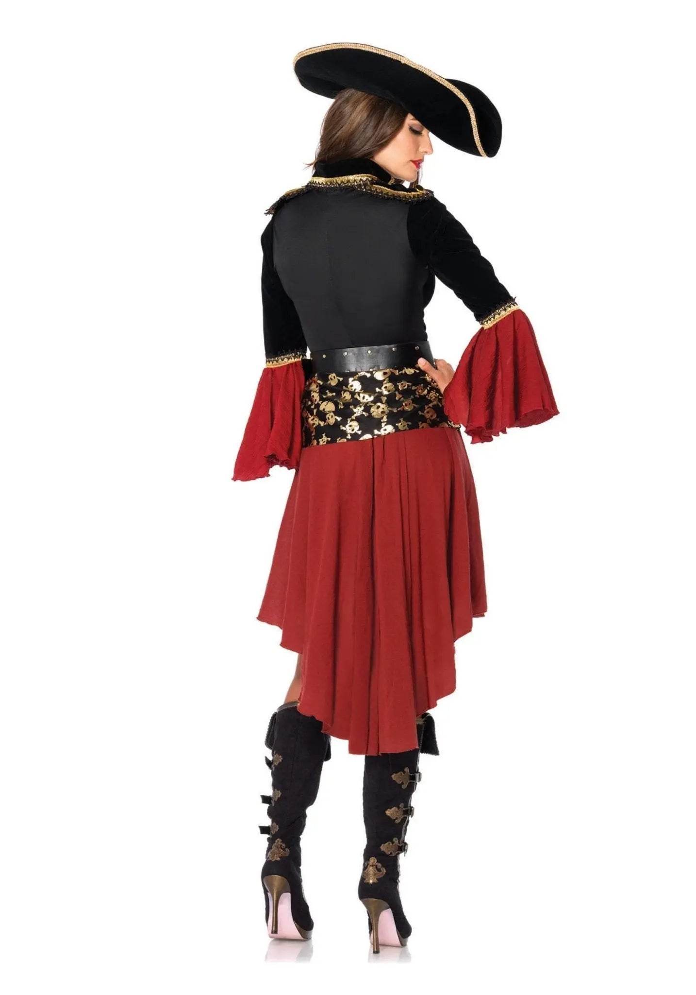Pirate Outfit Costume Female Women Halloween Cosplay Fancy Dress - zzcosplay