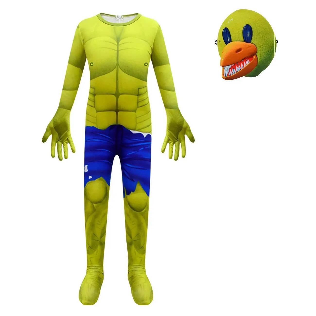 Roblox rainbow friends Cosplay Costume Yellow Monster jumpsuit For kids - zzcosplay